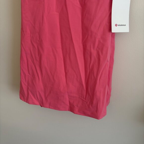 Lululemon Athletic Align Short Sleeve Dress Sakura Pink NWT Women’s Sz 4 - Picture 4 of 8